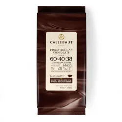 Callebaut Dark Chocolate; 60-40-38 Dark and Bitter